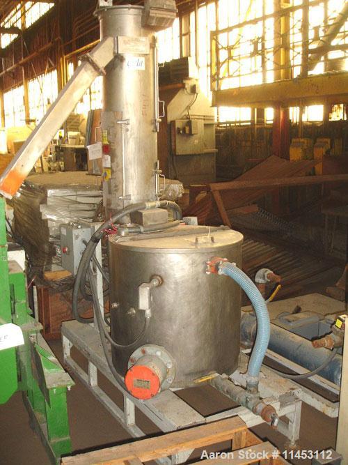 Used Gala Underwater Pelletizer, model MUP 6. With Gala tempered water system, model TWS 80, with centrifugal spin dryer, model 8.2BF, with controls.