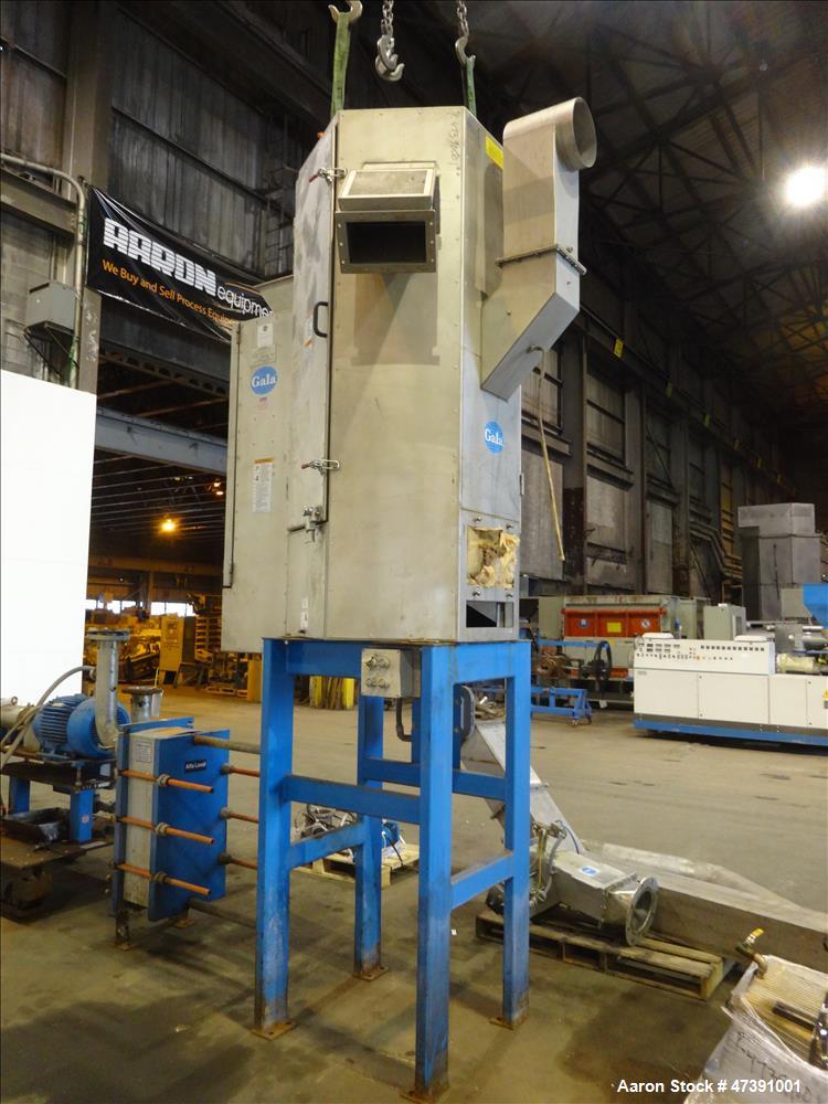 Used Gala Underwater Pelletizer, Model MUP-7