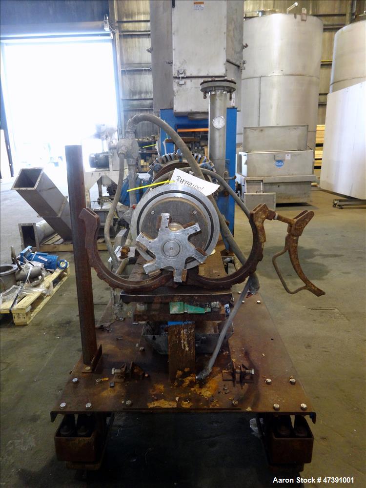 Used Gala Underwater Pelletizer, Model MUP-7