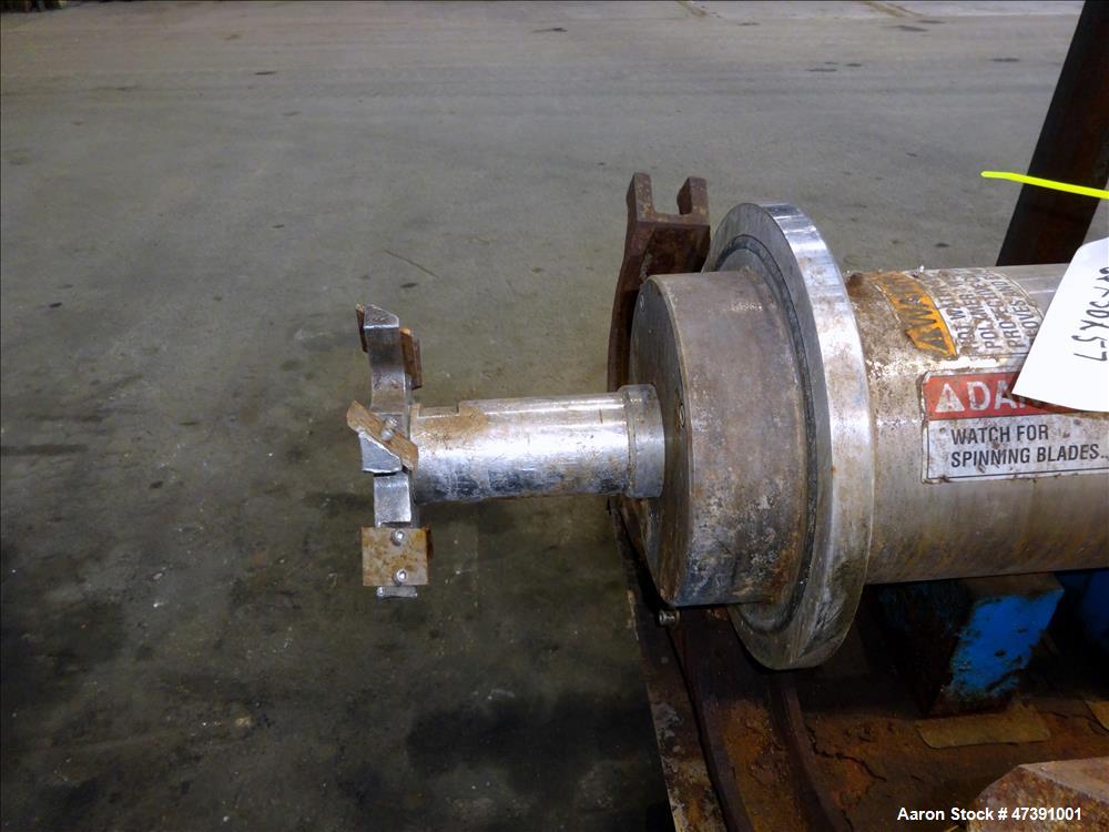 Used Gala Underwater Pelletizer, Model MUP-7