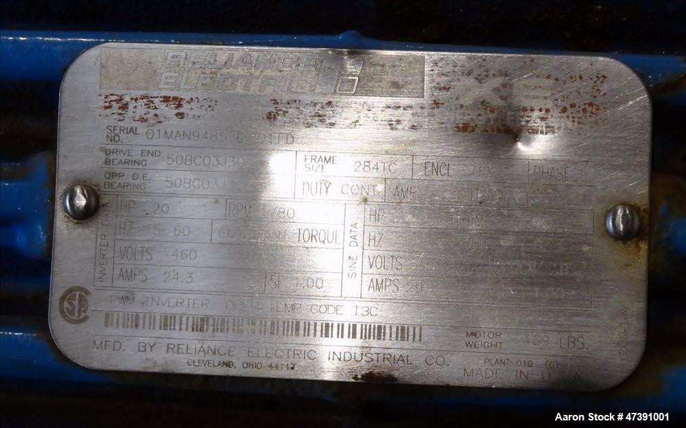 Used Gala Underwater Pelletizer, Model MUP-7
