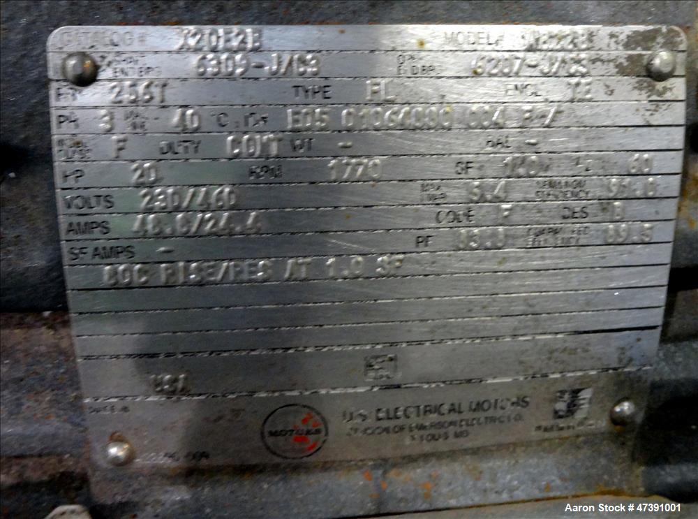 Used Gala Underwater Pelletizer, Model MUP-7