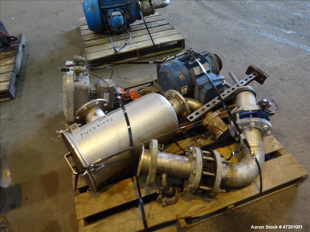 Used Gala Underwater Pelletizer, Model MUP-7