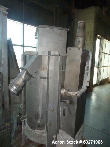 Used Gala #6 Underwater Pelletizing Parts. Parts include the following: Gala cutter head with motor but no blade holder, pre-screen, spin dryer. No control panel, no water tempering system.