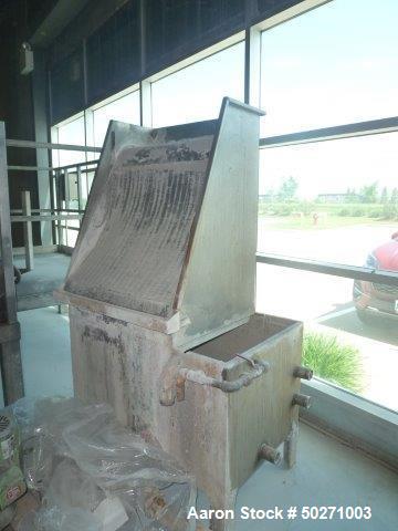 Used Gala #6 Underwater Pelletizing Parts. Parts include the following: Gala cutter head with motor but no blade holder, pre-screen, spin dryer. No control panel, no water tempering system.