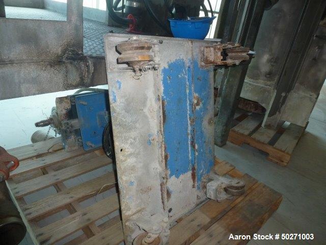 Used Gala #6 Underwater Pelletizing Parts. Parts include the following: Gala cutter head with motor but no blade holder, pre-screen, spin dryer. No control panel, no water tempering system.