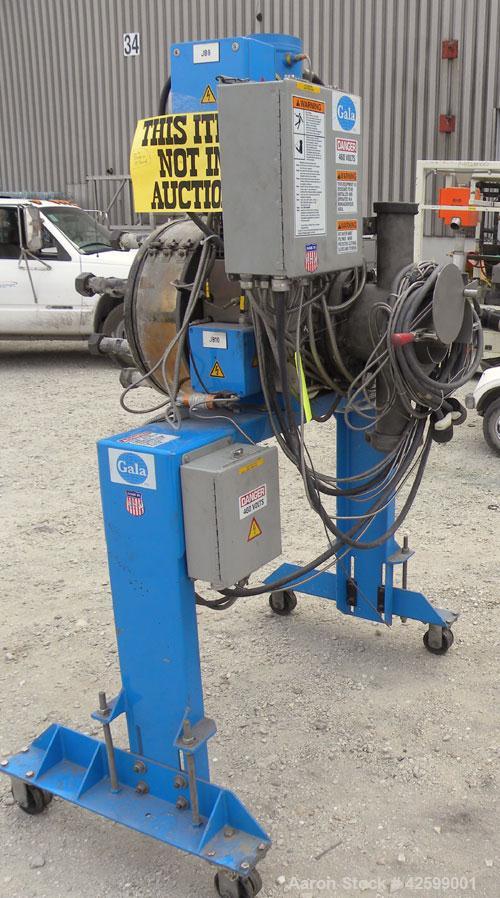 Used Gala PAC-7 Underwater Pelletizing System With 200 GPM Tempered Water System C/O Model 160FRU FIN, Spin Dryer 2016 DW, 780 RPM,  S/N 992239, Alfa Laval Model M10-MFG Plate Heat Exchanger, 30.77 S...