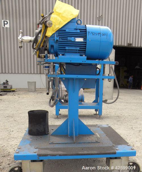Used Gala PAC-7 Underwater Pelletizing System With 200 GPM Tempered Water System C/O Model 160FRU FIN, Spin Dryer 2016 DW, 780 RPM,  S/N 992239, Alfa Laval Model M10-MFG Plate Heat Exchanger, 30.77 S...