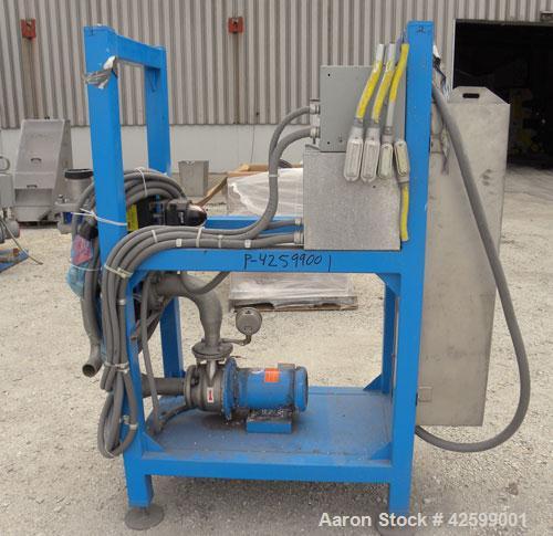Used Gala PAC-7 Underwater Pelletizing System With 200 GPM Tempered Water System C/O Model 160FRU FIN, Spin Dryer 2016 DW, 780 RPM,  S/N 992239, Alfa Laval Model M10-MFG Plate Heat Exchanger, 30.77 S...