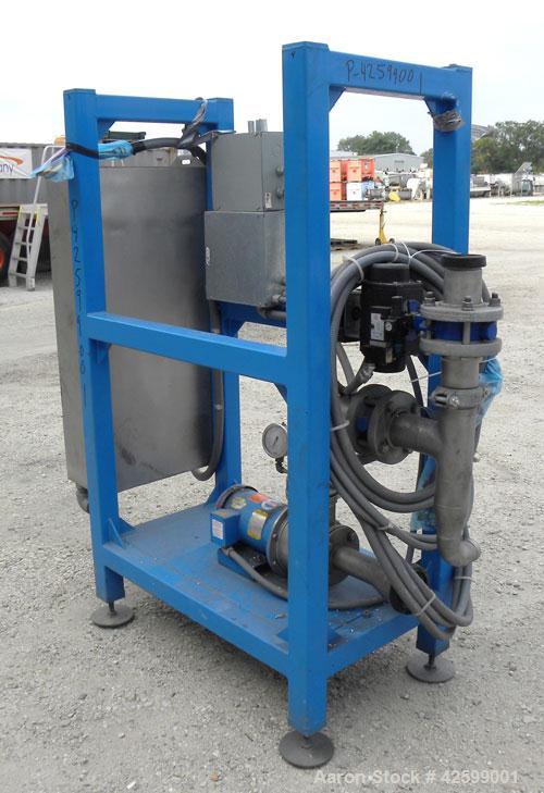 Used Gala PAC-7 Underwater Pelletizing System With 200 GPM Tempered Water System C/O Model 160FRU FIN, Spin Dryer 2016 DW, 780 RPM,  S/N 992239, Alfa Laval Model M10-MFG Plate Heat Exchanger, 30.77 S...