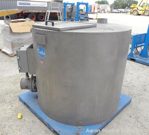Used Gala PAC-7 Underwater Pelletizing System With 200 GPM Tempered Water System C/O Model 160FRU FIN, Spin Dryer 2016 DW, 780 RPM,  S/N 992239, Alfa Laval Model M10-MFG Plate Heat Exchanger, 30.77 S...