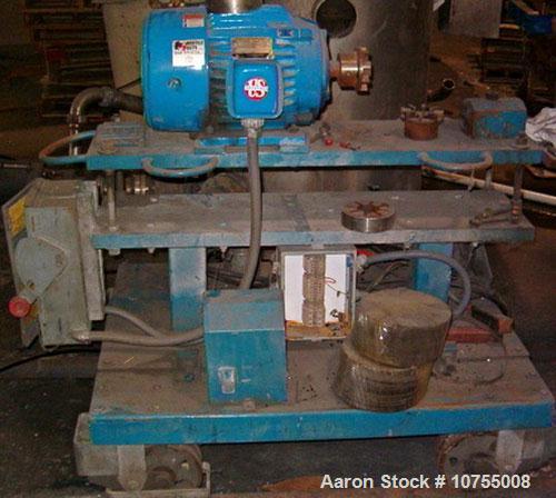 Used Gala underwater pelletizing system, model 7. Unit includes a 15 hp dual blade cutter, TWS 120 gallon water system. Also, model 52VDW spin dryer. Control panel reported new in 1994. System also i...