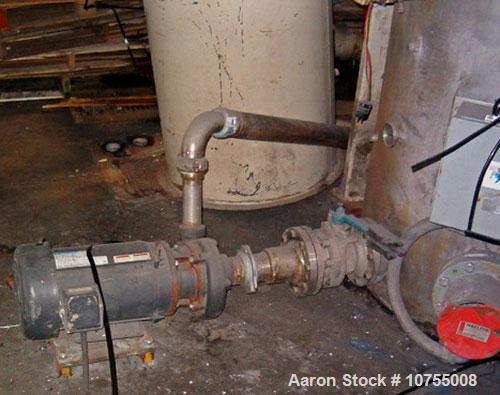 Used Gala underwater pelletizing system, model 7. Unit includes a 15 hp dual blade cutter, TWS 120 gallon water system. Also, model 52VDW spin dryer. Control panel reported new in 1994. System also i...
