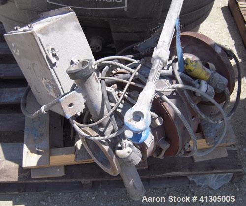 Used Gala Underwater Pelletizing System consisting of: (1) Pedestal mounted cutting head (no blades), approximate 3 hp motor, and cutting chamber. (1) Approximate 53 mm twin screw adapter. (1) Model ...