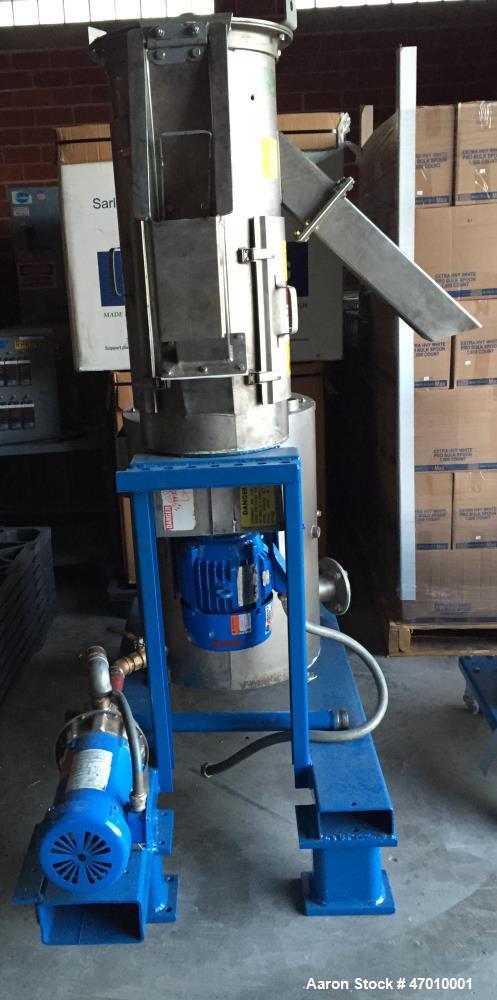 Used Gala #6 Underwater Pelletizing System. Consisting Of: (1) Underwater pelletizing head, water tempering system with 40 gallons per minute capability, and a Gala spin dryer. Previously used reclai...