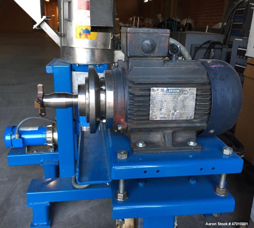 Used Gala #6 Underwater Pelletizing System. Consisting Of: (1) Underwater pelletizing head, water tempering system with 40 gallons per minute capability, and a Gala spin dryer. Previously used reclai...