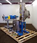 Used Gala Underwater Pelletizer, Model 6D MUP, Includes (24) hole die, Serial# 880224. Driven by a 5hp DC motor, mounted on a cart. (1) Gala spin dryer, model 8.2 BF, serial# 880224, driven by a 5hp ...