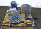 Used Beringer Model WRP12V Underwater Pelletizer System Consisting Of: (1) Pelletizing head with 4 blades, driven by a 2hp, 3/60/208-230/460 volt, 1725 rpm motor, (1) Stainless steel spin dryer, driv...