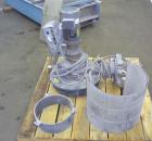 Used Beringer Model WRP12V Underwater Pelletizer System Consisting Of: (1) Pelletizing head with 4 blades, driven by a 2hp, 3/60/208-230/460 volt, 1725 rpm motor, (1) Stainless steel spin dryer, driv...