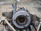 USED: Beringer water ring pelletizer, model WRP-12V. 2 hp pelletizinghead, water trough and 3 hp spin dryer.