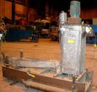 USED: Beringer water ring pelletizer, model WRP12V. Includes water slide with heat exchanger and tank, 2 hp spin dryer, 2 hp cutting head and control panel. Built 1987.
