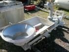 Used Beringer Water Ring Pelletizing System. Consisting of: (1) Model WRP36 pelletizing head with 7.5hp AC motor with inverter, (1) stainless steel water slide, (1) Gala Model 152VDW spin dryer with ...