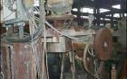 USED: Beringer water ring pelletizer, model WRP40V, rated to 4,400 lbs/hour, 4 blade rotor, with drive on stand.