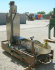 Used Beringer model WRP12V underwater pelletizer system consisting of: (1) Pelletizing head with 4 blades, driven by a 2 hp, 3/60/208-230/460 volt, 1725 rpm motor, mounted on a stand; (1) stainless s...