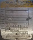 Used Beringer Underwater Pelletizing Head.Driven by a 3 hp, 3/60/230/460 volt, 3450 rpm motor.