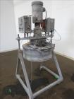 Used Beringer Underwater Pelletizer system consisting of: (1) Pelletizing head, no blades, driven by a 7.5hp, 3/60/208-230/460 volt, 1725 rpm motor, mounted on a stand. (1) Carter Day 304 stainless s...