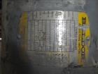 Used Beringer Underwater Pelletizer system consisting of: (1) Pelletizing head, no blades, driven by a 7.5hp, 3/60/208-230/460 volt, 1725 rpm motor, mounted on a stand. (1) Carter Day 304 stainless s...