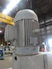 Used- Beringer Underwater Pelletizer system consisting of: (1) Pelletizing head, no blades, driven by a 7.5hp, 3/60/208-230/...