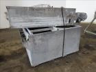 Used Beringer Underwater Pelletizer system consisting of: (1) Pelletizing head, no blades, driven by a 7.5hp, 3/60/208-230/460 volt, 1725 rpm motor, mounted on a stand. (1) Carter Day 304 stainless s...