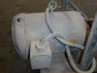 Used Beringer Underwater Pelletizer system consisting of: (1) Pelletizing head, no blades, driven by a 7.5hp, 3/60/208-230/460 volt, 1725 rpm motor, mounted on a stand. (1) Carter Day 304 stainless s...