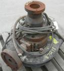USED: Beringer water ring pelletizer cutting head. Requires motor.