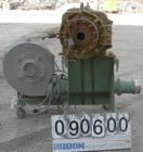 USED: Cincinnati hot face pelletizer. Last used with a twin screw extruder. Approximate 2 hp pelletizer motor, no rotor or blades. Includes a bottom discharge hopper with a Cincinnati model PB18 alum...