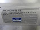 Used Gala Pelletizing System Consisting Of: (1) Gala pelletizer Model 5, driven by a 2hp, 3/60/230-460/3490 rpm motor, serial#902151. (1) Gala spin dryer, model 8.1 BF, approximate 8