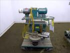 Used Gala Pelletizing System Consisting Of: (1) Gala pelletizer Model 5, driven by a 2hp, 3/60/230-460/3490 rpm motor, serial#902151. (1) Gala spin dryer, model 8.1 BF, approximate 8