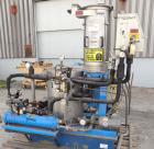 Used Gala Underwater Pelletizing System Consisting Of: (1) Gala cutting head, model 6D, mounted on a stand, driven by a 5hp, 3/60/230/460 volt, 3455 rpm motor, no blades. (1) Gala water tank, model 4...