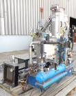 Used Gala Underwater Pelletizing System Consisting Of: (1) Gala cutting head, model 6D, mounted on a stand, driven by a 5hp, 3/60/230/460 volt, 3455 rpm motor, no blades. (1) Gala water tank, model 4...