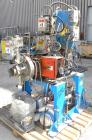 Used Gala Underwater Pelletizing System Consisting Of: (1) Gala cutting head, model 6D, mounted on a stand, driven by a 5hp, 3/60/230/460 volt, 3455 rpm motor, no blades. (1) Gala water tank, model 4...