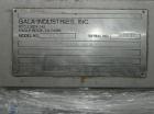 Used Gala #6 Underwater Pelletizing System Consisting Of: (1) Underwater pelletizing head, water tempering system with 40 gallons per minute capability, and a Gala spin dryer. Previously used reclaim...
