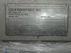 Used Gala #6 Underwater Pelletizing System Consisting Of: (1) Underwater pelletizing head, water tempering system with 40 gallons per minute capability, and a Gala spin dryer. Previously used reclaim...