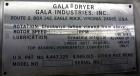 Used Gala Model 6 Underwater Pelletizing System