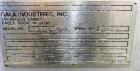 Used Gala Underwater Pelletizer, Model MUP-7