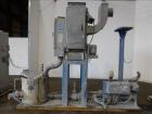 Used Gala Underwater Pelletizing System Consisting Of: (1) Gala cutting head, model 6D, serial# 972498. Includes blades, and stand. Driven by a 5hp, 3/60/230/460 volt, 3455 rpm motor. (1) Gala water ...