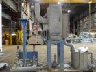 Used Gala Underwater Pelletizing System Consisting Of: (1) Gala cutting head, model 6D, serial# 972498. Includes blades, and stand. Driven by a 5hp, 3/60/230/460 volt, 3455 rpm motor. (1) Gala water ...
