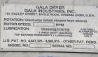 Used Gala PAC-7 Underwater Pelletizing System With 200 GPM Tempered Water System C/O Model 160FRU FIN, Spin Dryer 2016 DW, 780 RPM,  S/N 992239, Alfa Laval Model M10-MFG Plate Heat Exchanger, 30.77 S...