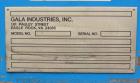 Used Gala PAC-7 Underwater Pelletizing System With 200 GPM Tempered Water System C/O Model 160FRU FIN, Spin Dryer 2016 DW, 780 RPM,  S/N 992239, Alfa Laval Model M10-MFG Plate Heat Exchanger, 30.77 S...