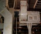 Used Gala underwater pelletizing system, model 7. Unit includes a 15 hp dual blade cutter, TWS 120 gallon water system. Also, model 52VDW spin dryer. Control panel reported new in 1994. System also i...